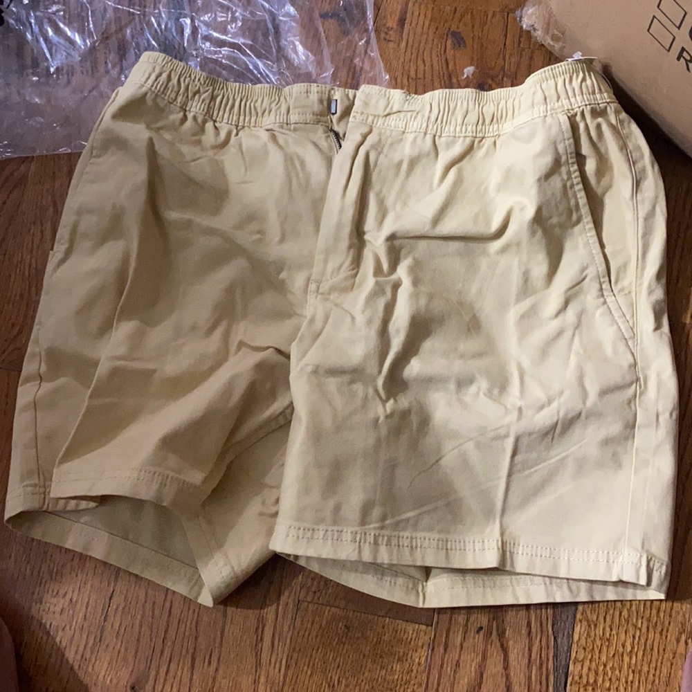 Goodthreads Men's 7" Utility Short light khaki SZ M